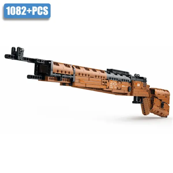 WW2 KAR-98 Sniper Rifle Building Blocks Model Set - Image 7