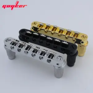Guyker Tune-O-Matic Roller Saddle Guitar Bridge 7 S3381b1049e3d4b51aff22a8989595f7e4