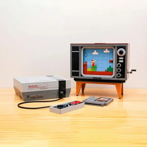 Super NES TV Game Console Building Blocks Kit - Image 3