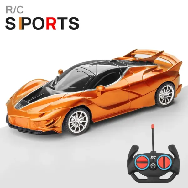 1/18 RC Car LED Light Remote Control Sports Car - Image 24