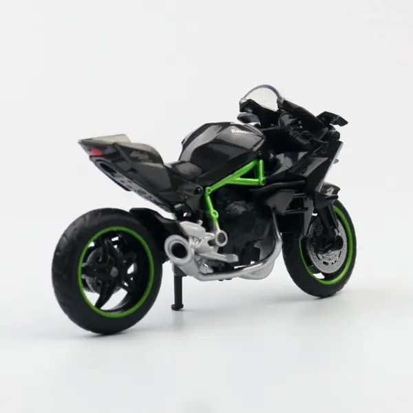 Kawasaki Ninja H2R 1:18 Diecast Motorcycle Model - Image 3