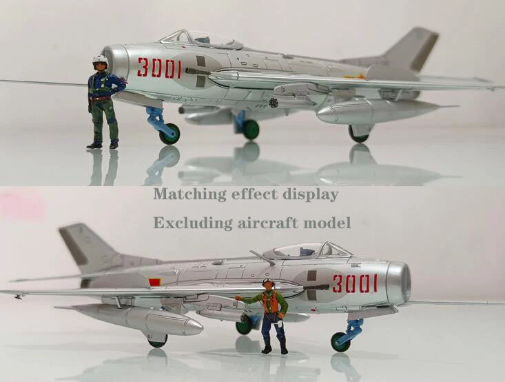 1/72 Chinese Pilot Figure Set for Military Dioramas 4 1/72 Chinese Pilot Figure Set for Military Dioramas - Image 4
