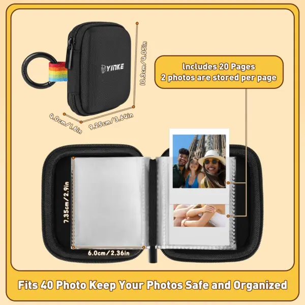 Portable Polaroid Go Photo Album for 40 Pics - Image 6