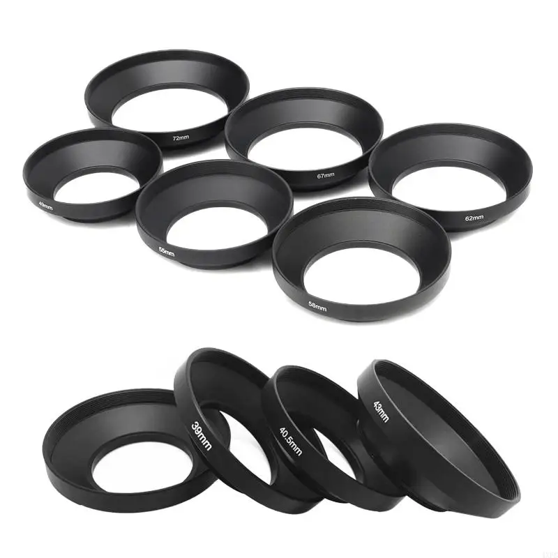 Universal Metal Lens Hood 39mm to 82mm 3 Universal Metal Lens Hood 39mm to 82mm - Image 3