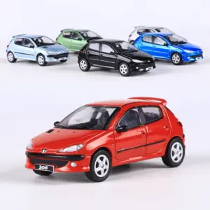 Peugeot 206 Green 1:64 Diecast Model Car 8 S346edd57c3ed4584b0cf2226af37c066l
