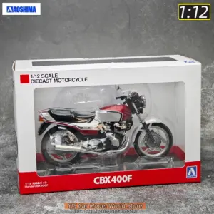 A AOSHIMA 1:12 CBX 400F Motorcycle Model 11 S34a542bdbd524426b47d6904da850e72V 1