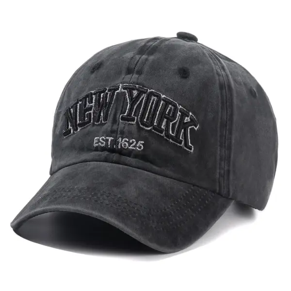 2025 Unisex New York Washed Cotton Cap - Image 14