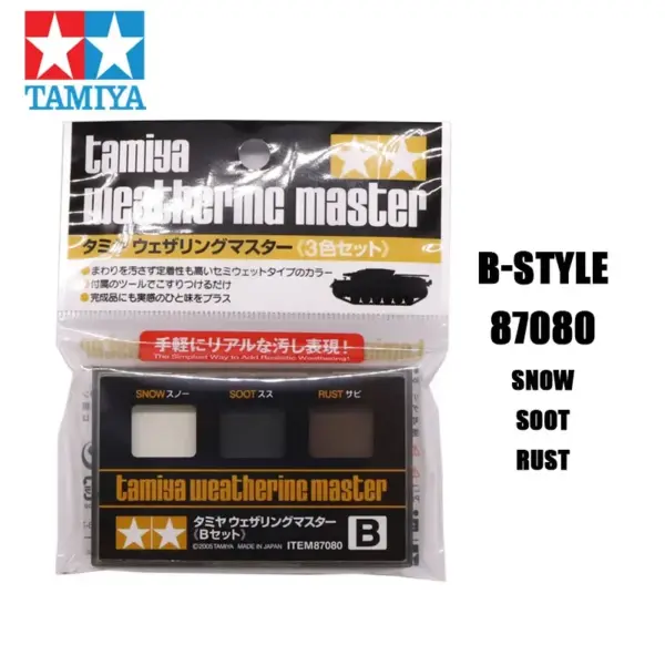 TAMIYA Weathering Master 3-Color Set Model Kit Effect - Image 13
