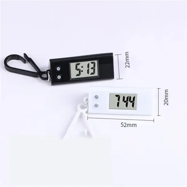 NoEnName_Null Student Digital Clock Keychain D1524GHV - Image 6