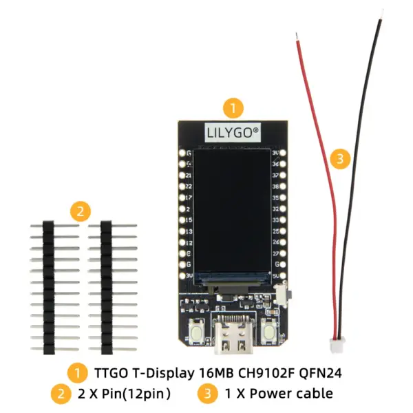 ESP32 T-Display Development Board with LCD - Image 6