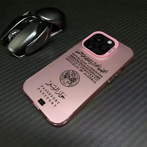 Algerian Passport Design Case for iPhone 16 ProMax - Image 8