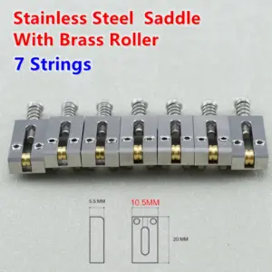 Electric Guitar Bridge Saddles Set 10.5MM/10.8MM 69 S35bd52efbbd94edfa36f7eca8db67ca8P