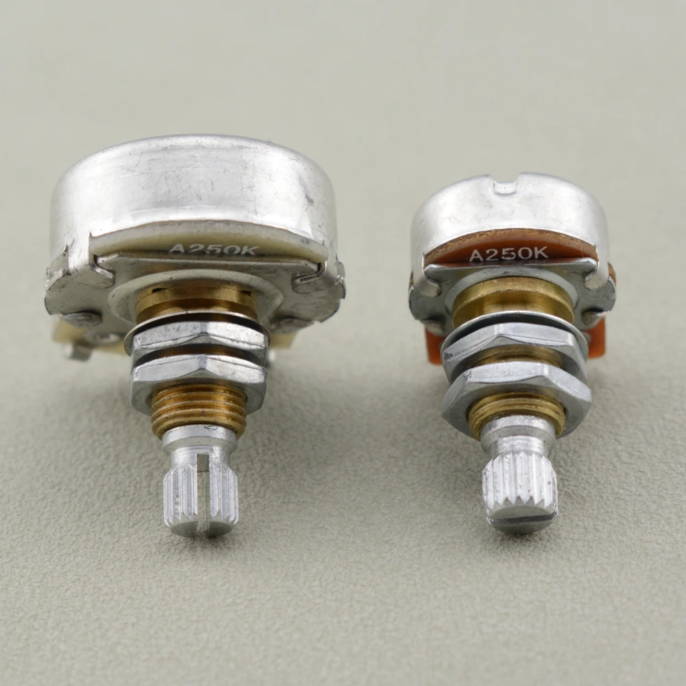 Brass Shaft Potentiometer for Electric Guitar 3 Brass Shaft Potentiometer for Electric Guitar - Image 3