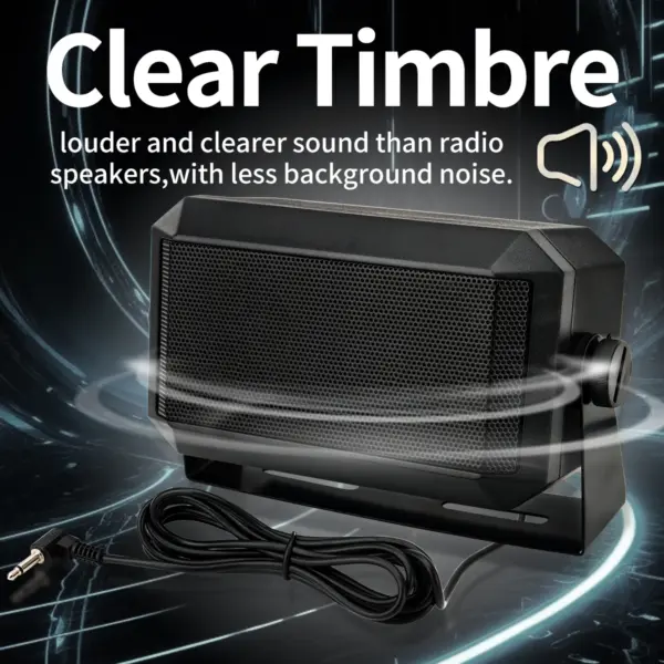 ABBREE External Communication Speaker for CB Radios - Image 3