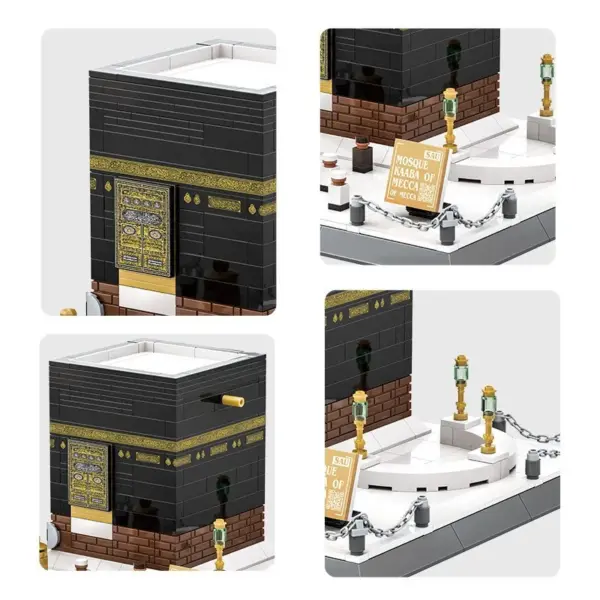 446PCS Mecca Mosque Kaaba Building Blocks Model - Image 3
