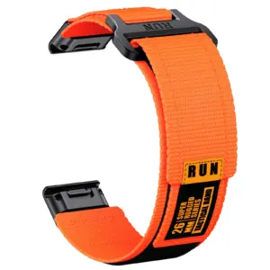 Garmin Fenix 7X 22/26mm Nylon Watch Strap 23 S35fb2443606c4171bb786a7c89f5cc87U