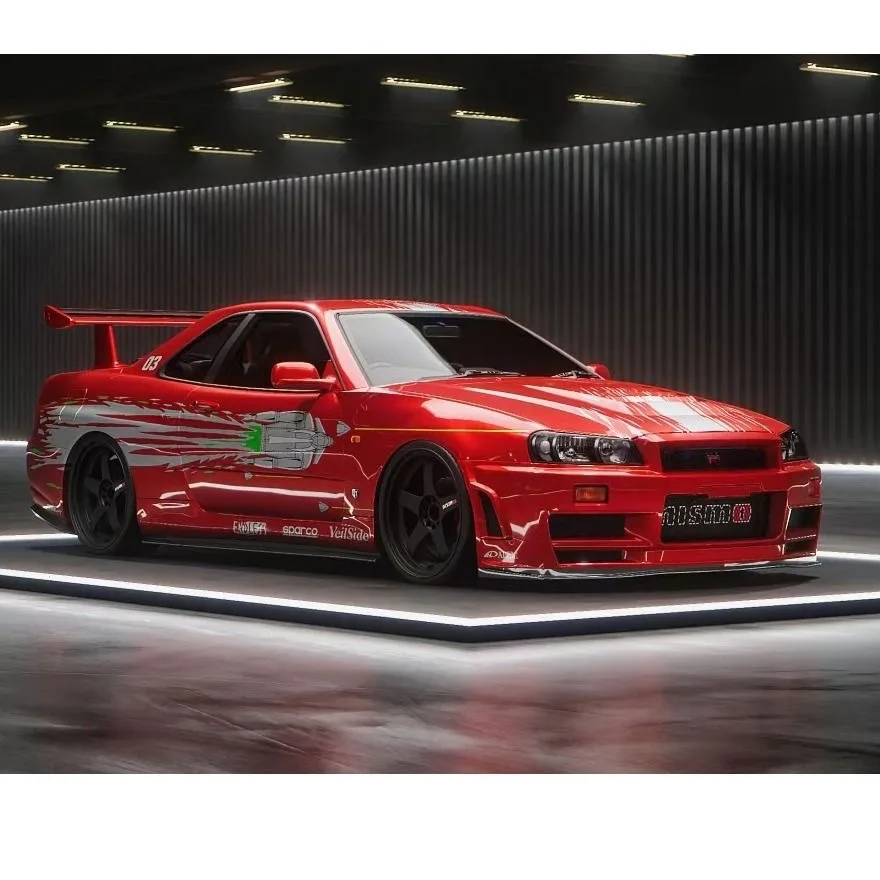 Skyline R34 Z-Tune 1:64 Die-Cast Model Car 10 Skyline R34 Z-Tune 1:64 Die-Cast Model Car - Image 10