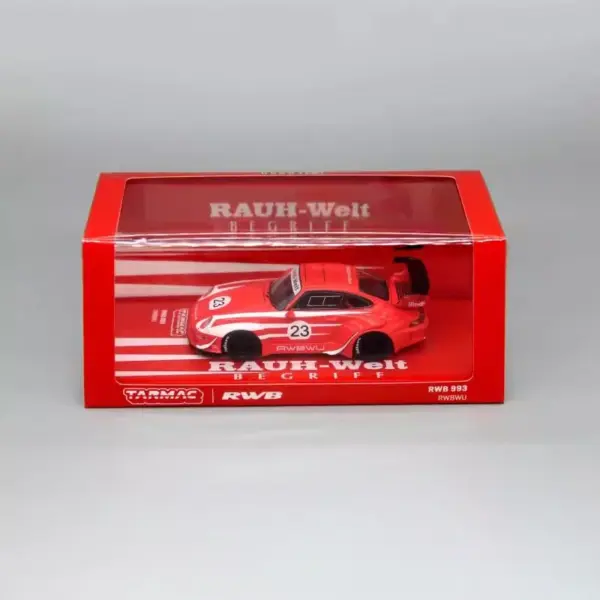 Tarmac Works Porsche Rwb 993 Wu Miniature Car Model - Image 4