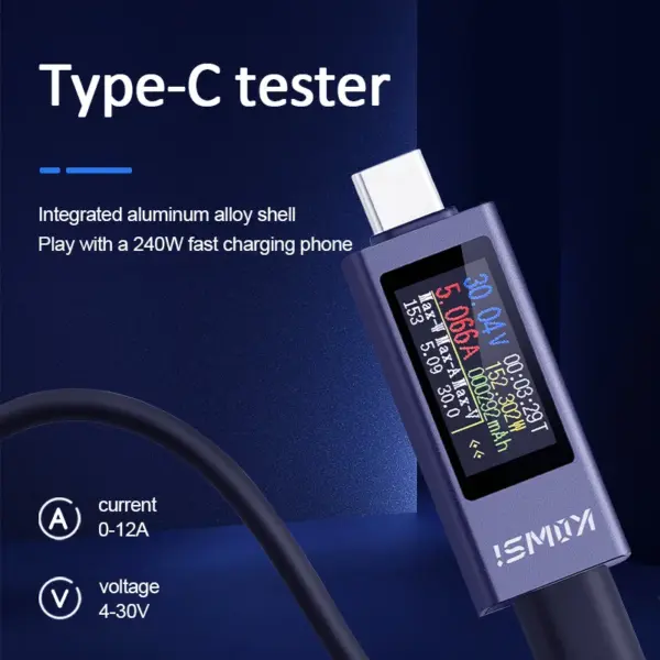 Multi-function Digital Display Power Meter 12A - Image 2