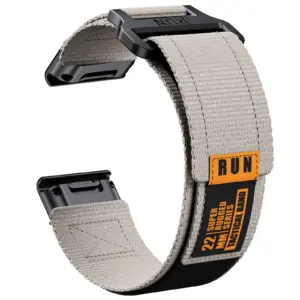 Garmin Fenix 7X 22/26mm Nylon Watch Strap 21 S36a14fb46d0f4001b982801ad0147d4fy