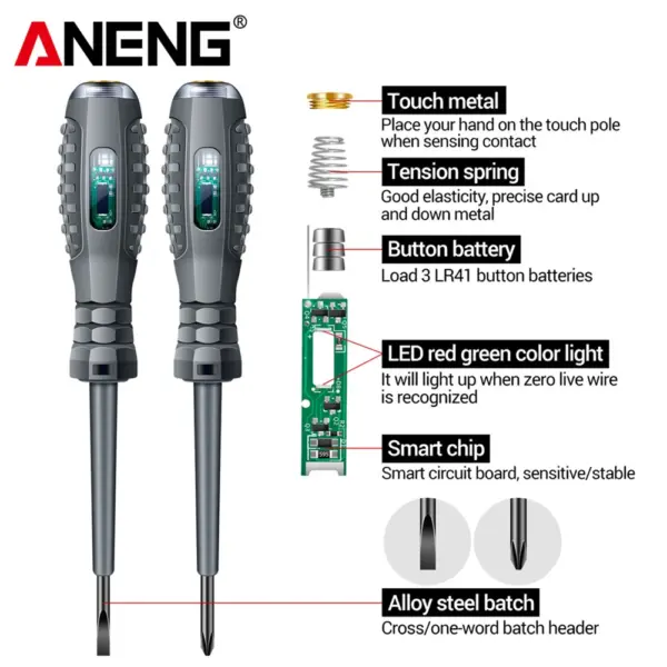 ANENG B05 Digital Voltage & Screwdriver Set - Image 6