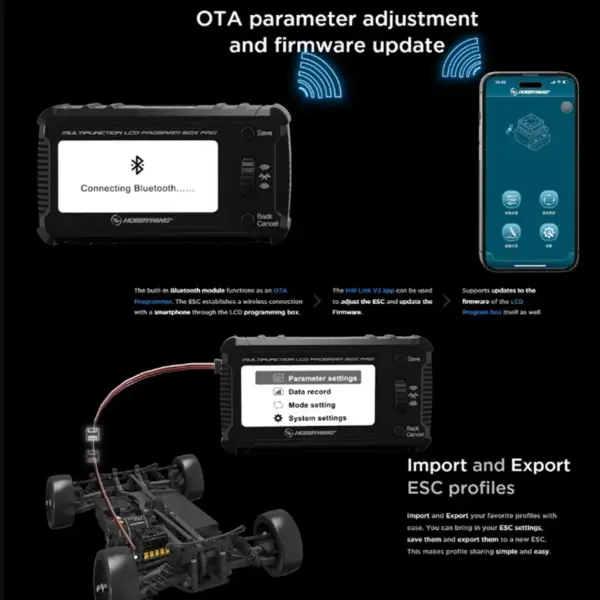HOBBYWING LCD Program Box Pro for RC Vehicles - Image 5