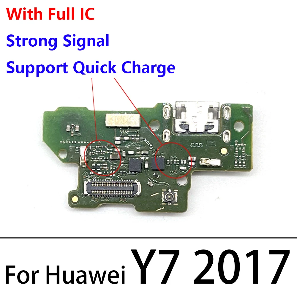 USB Charging Port Flex Cable for Huawei Y Series 7 USB Charging Port Flex Cable for Huawei Y Series - Image 7