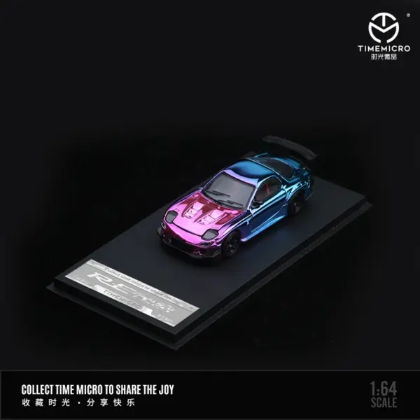 Time Micro 1:64 Mazda RX-7 Rain Palace Model - Image 4