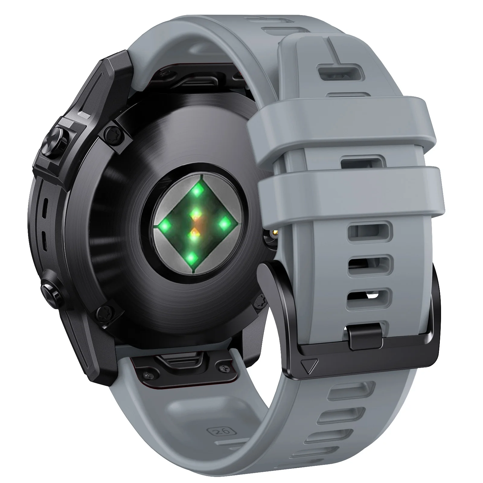 Garmin Fenix 6/7 Pro QuickFit Silicone Strap 12 Garmin Fenix 6/7 Pro QuickFit Silicone Strap - Image 12