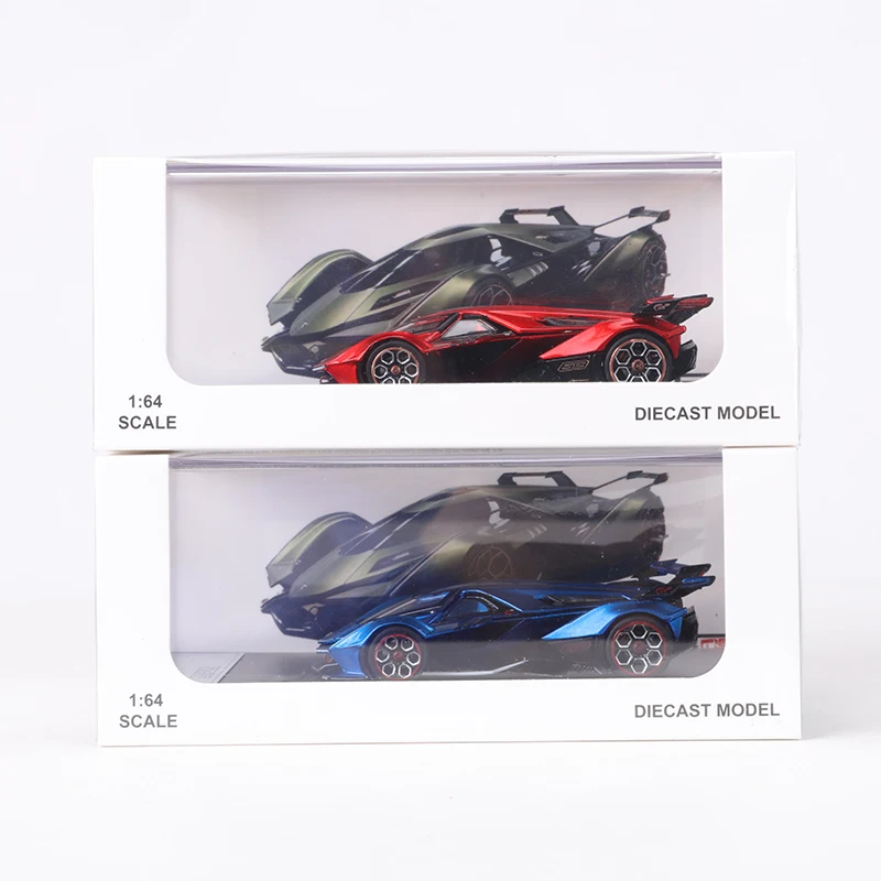 1:64 V12 Vision GT Green/Black Diecast Model 5 1:64 V12 Vision GT Green/Black Diecast Model - Image 5