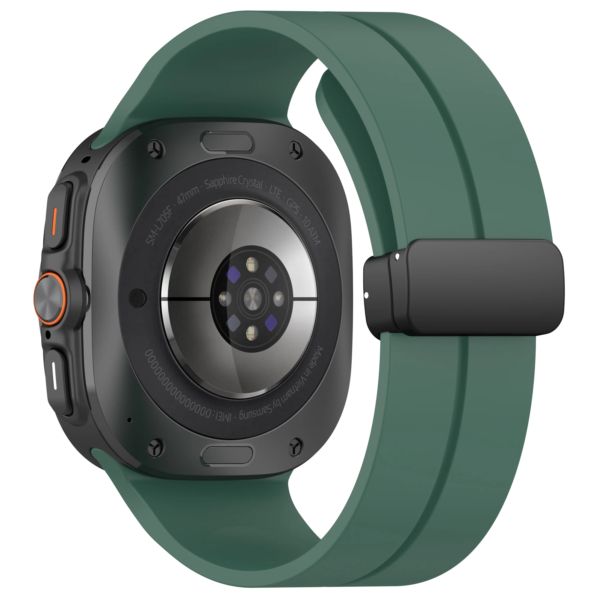 Silicone Watchband for Samsung Galaxy Watch Ultra 9 Silicone Watchband for Samsung Galaxy Watch Ultra - Image 9