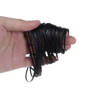 Universal Flat Rubber Drive Belts 50/100Pcs 12 S37cb018a93394b31a769d564a205bfa8L