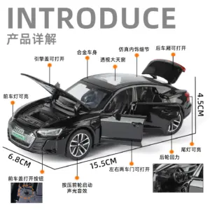 1:32 Audi GT Alloy Car Model with Sound Light 10 S37dbaf4bdcdd4095a366a2451fbb964fr