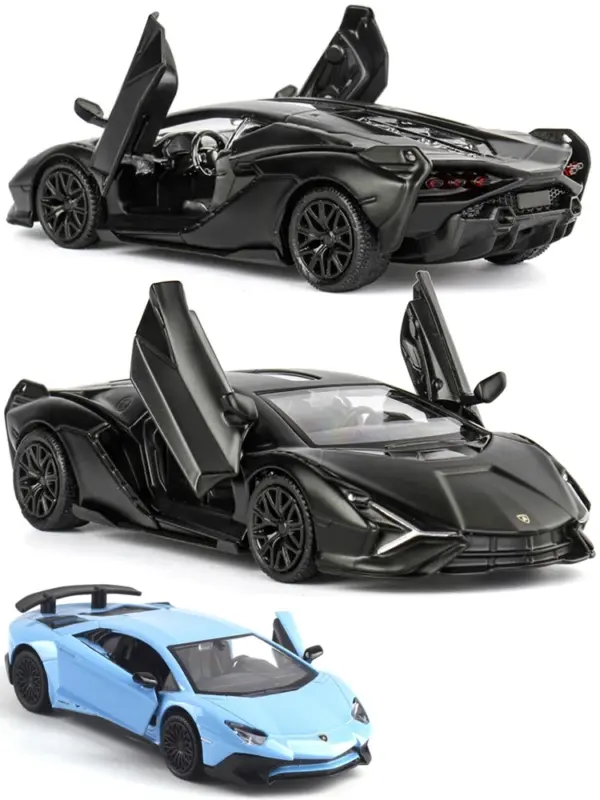 1/36 Lamborghini Sian FKP 37 Diecast Model for Collectors - Image 3