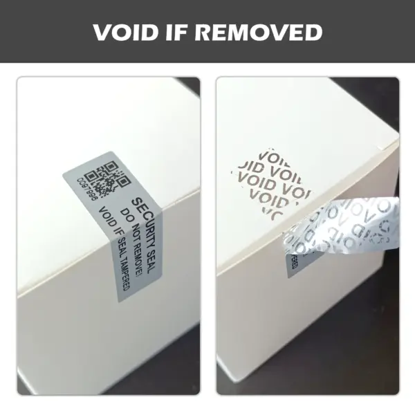 Tamper Proof QR Code Security Stickers 150 Pack - Image 2