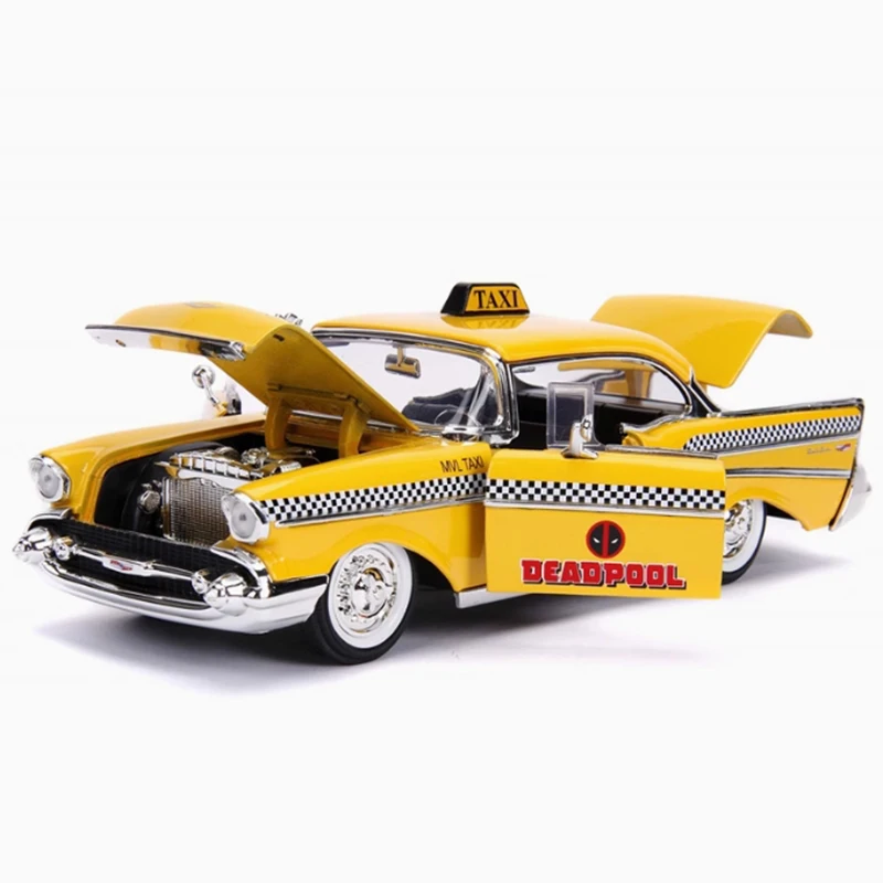 1957 Bel Air Taxi Model Car 1:24 Scale 3 1957 Bel Air Taxi Model Car 1:24 Scale - Image 3