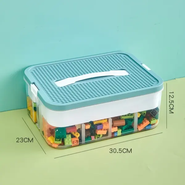 2 Layers Adjustable Building Block Storage Box - Image 11