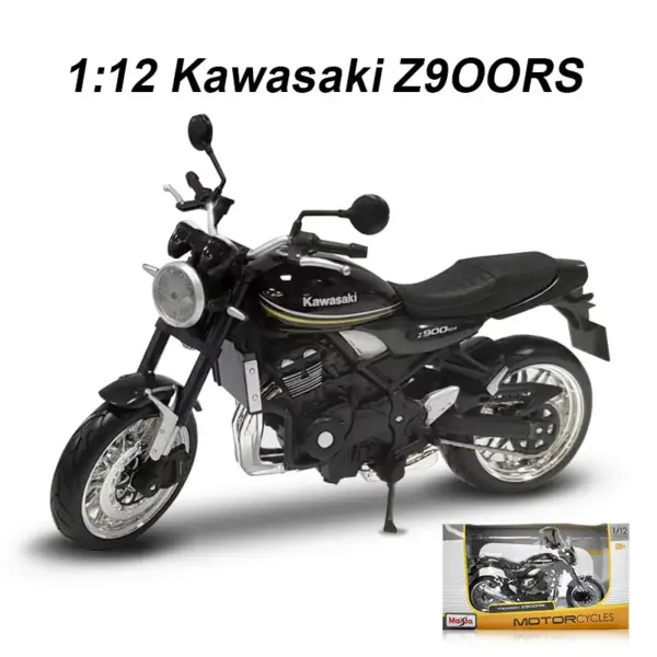 Maisto 1:12 Kawasaki H2R Alloy Motorcycle Model - Image 21