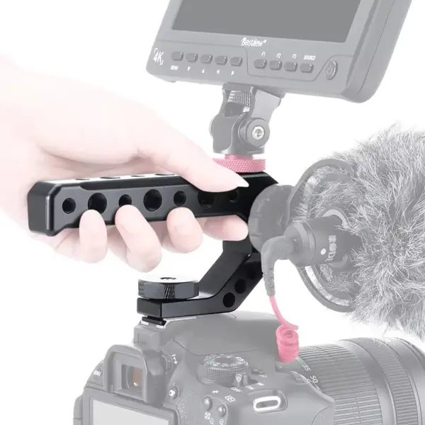 DSLR Camera Top Handle Grip Stabilizer Accessory - Image 4