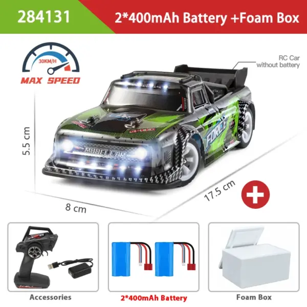 WLtoys 1:28 Scale 4WD High-Speed RC Car - Image 9