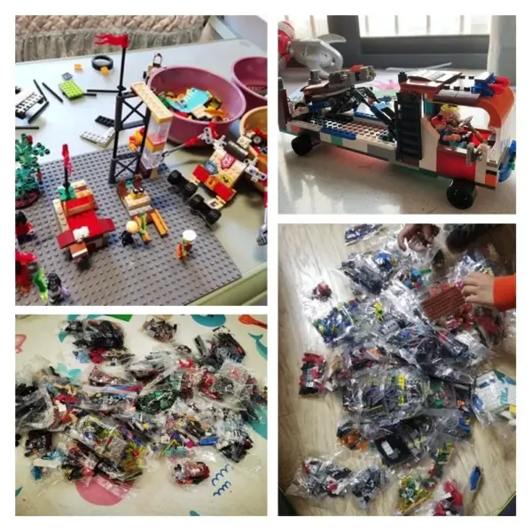 Vibrant Assorted Building Bricks Collection - Image 5