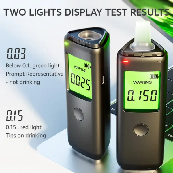 ZW Breathalyzer Pro Rechargeable for Accurate Personal Use - Image 3