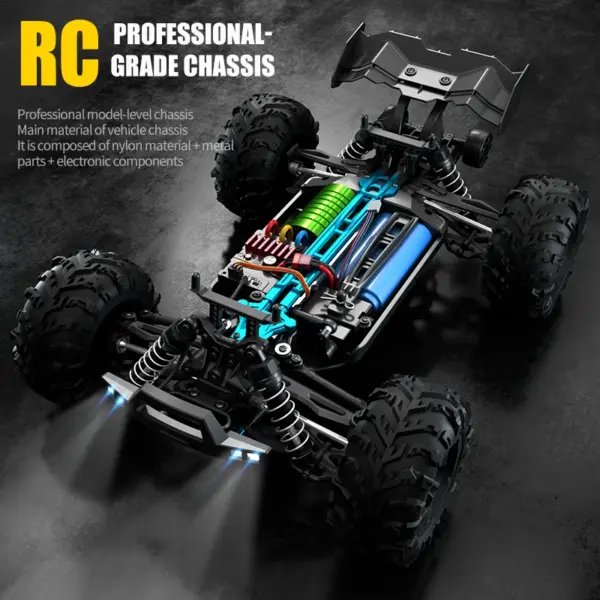16102PRO Brushless 4WD RC Car 70KM/H - Image 3