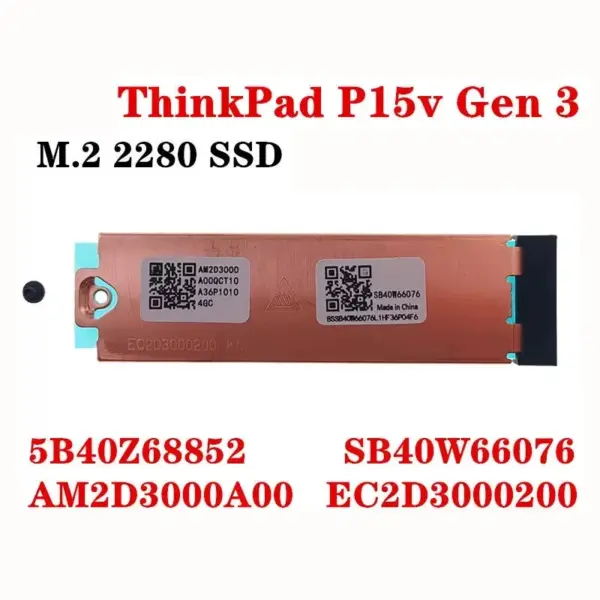 ThinkPad M2 SSD Heatsink Bracket Assembly - Image 12