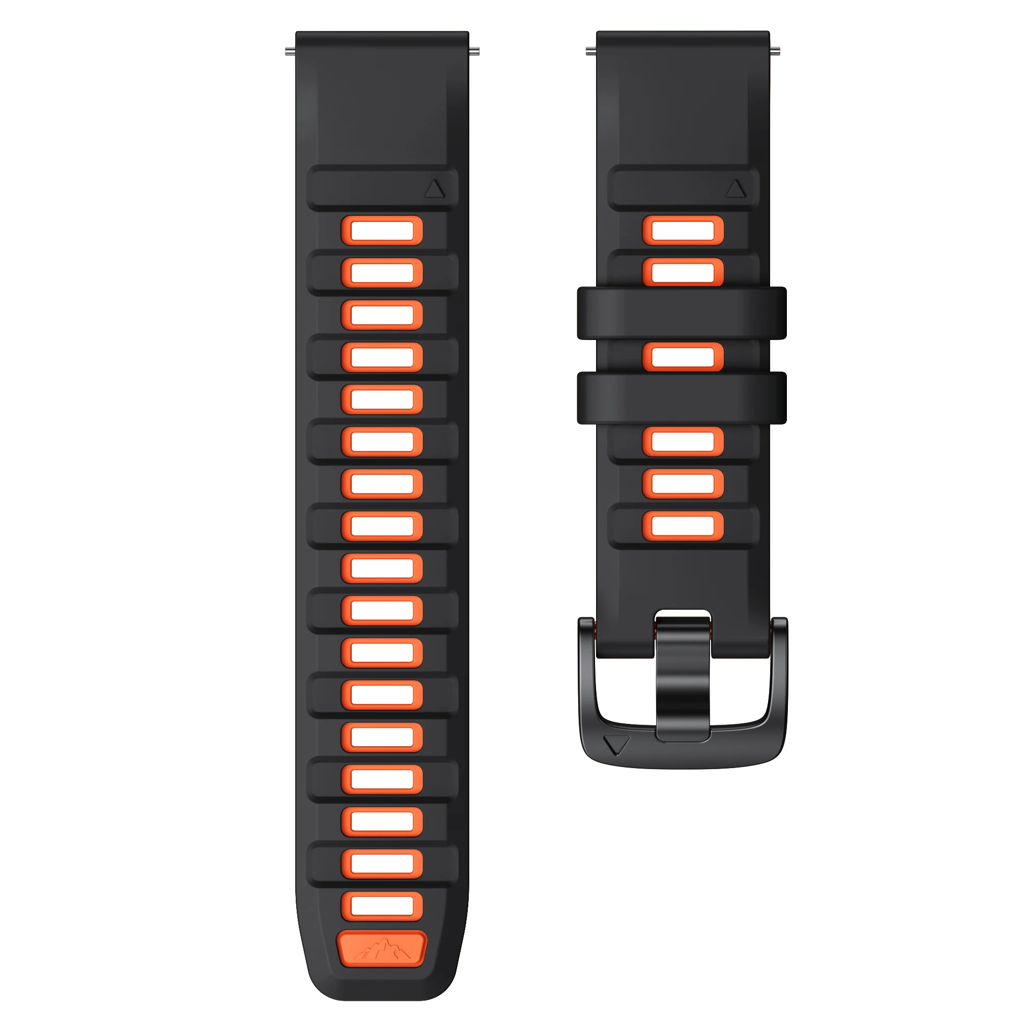 22mm Silicone Watch Band for Garmin Models 6 22mm Silicone Watch Band for Garmin Models - Image 6