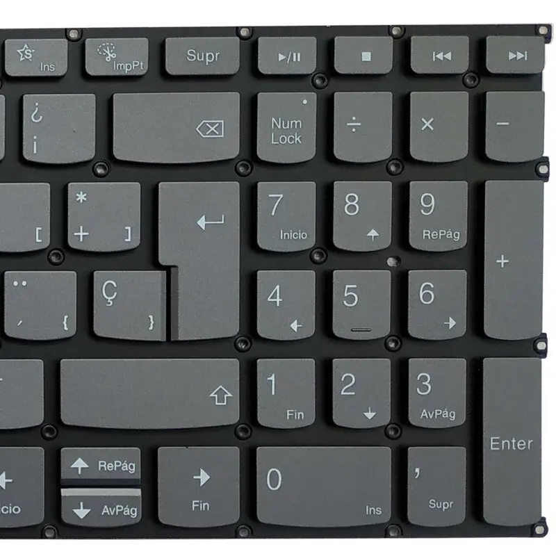 Backlit Spanish Keyboard for Lenovo Ideapad 5 5 Backlit Spanish Keyboard for Lenovo Ideapad 5 - Image 5
