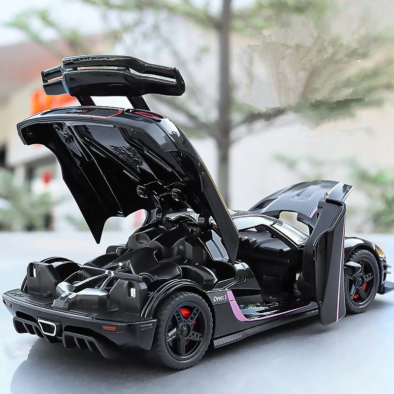 1:32 Alloy Sports Car Diecast Model Vehicle 6 1:32 Alloy Sports Car Diecast Model Vehicle - Image 6