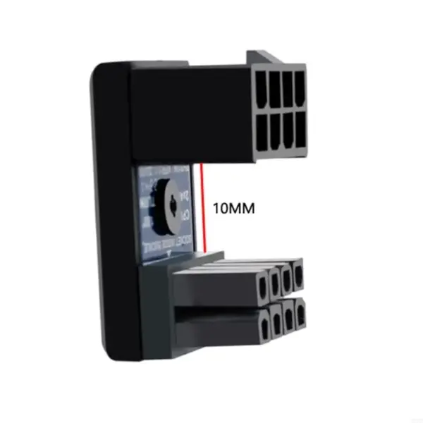 180 Degree 8 Pin CPU Power Connector Adapter - Image 5