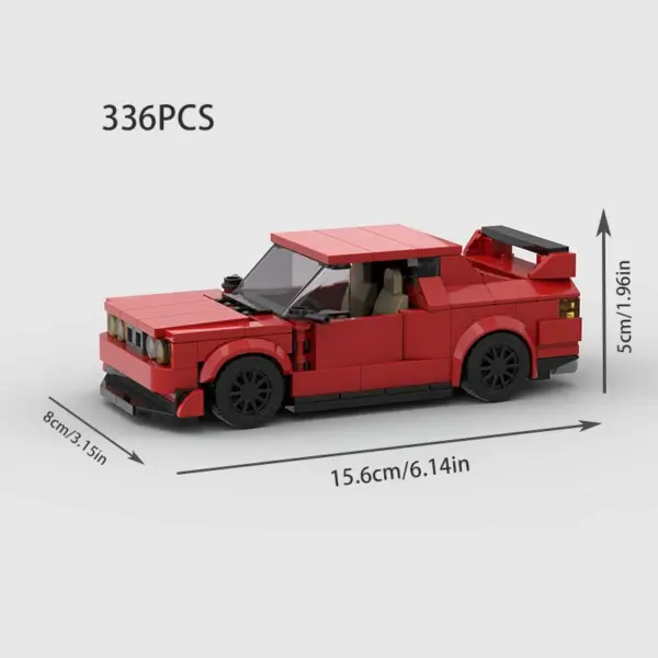 Stylized Building Block Toy Car - Image 15