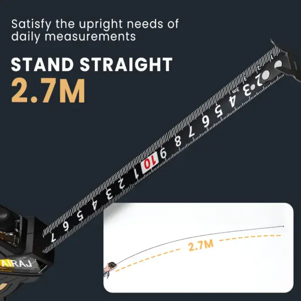 Metric Self-Locking Tape Measure 3M to 10M - Image 3